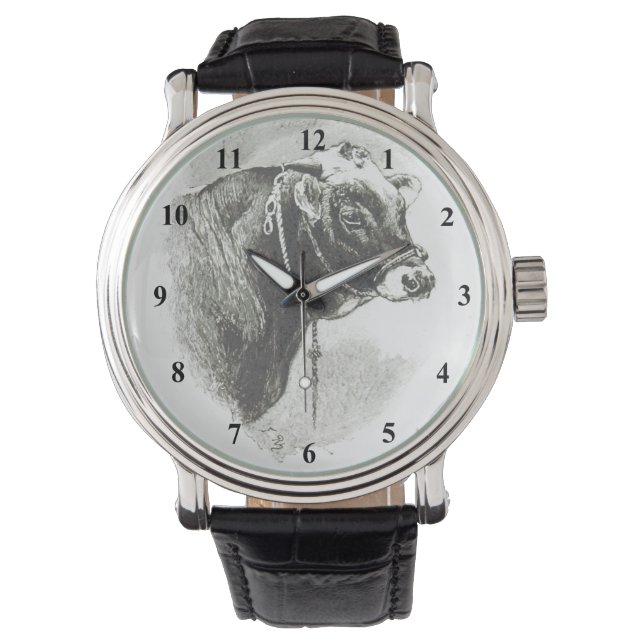 Stier Armbanduhr (Vorderseite)