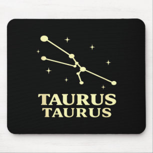 Stier Astrologie Sternzeichen Sternbild Tierkreis  Mousepad