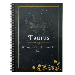 Stier – Astrologie-Tagebuch für Stier-Fans Notizblock
