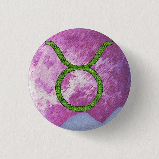 Stier Button (Vorderseite)