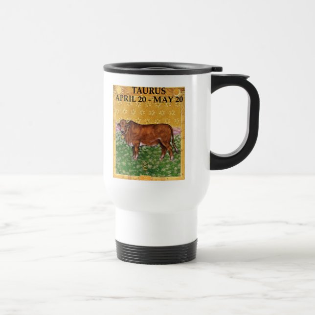 STIER DIE BULL-REISE-TASSE REISEBECHER (Rechts)