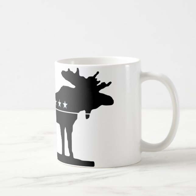 Stier-Elch-Tasse Kaffeetasse (Rechts)