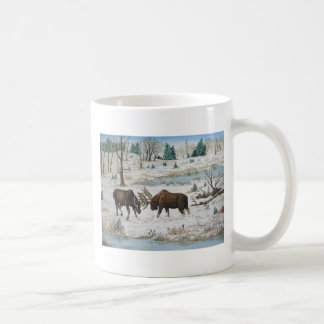 Stier-Elch-Tier-Kunst Kaffeetasse