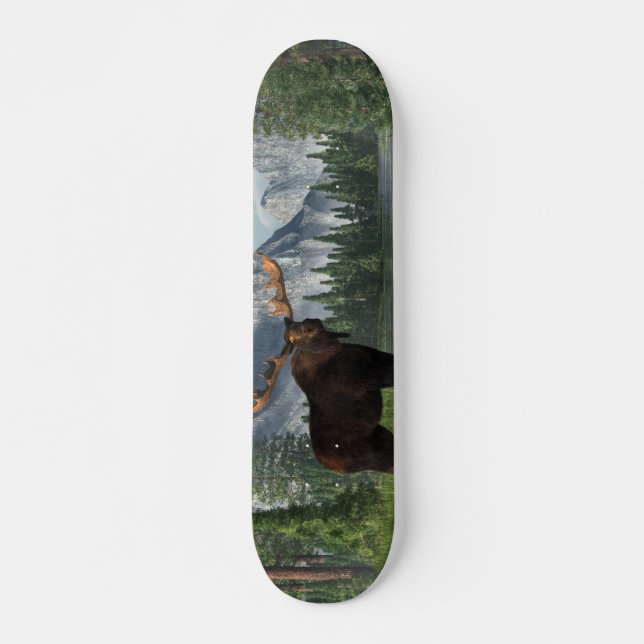 Stier-Elche Skateboard (Vorne)