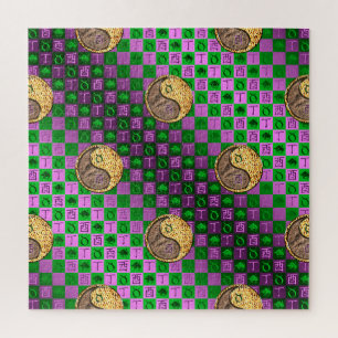 Stier & Feuer Hahn Puzzle