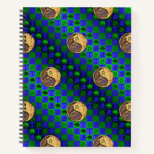 Stier & Feuer Ochse Notizbuch