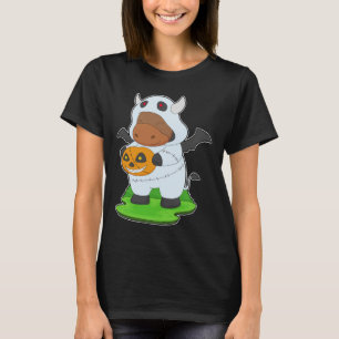 Stier Halloween Geist T-Shirt