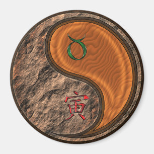 Stier & Holz Tiger Magnet