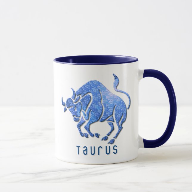 Stier-Horoskop-Kaffee-Tasse Tasse (Rechts)