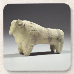 Stier in der Ubaid Art, c.4000-3500 BC (terracott Untersetzer