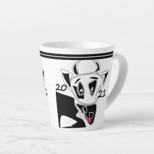 Stier, Jahr des Stiers, 2021, lustiger Stier Milchtasse