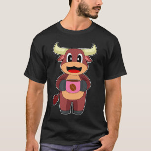 Stier Kaffeetasse T-Shirt