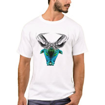 Stier – Künstlerisches Zodiac-Grafik-T-Shirt
