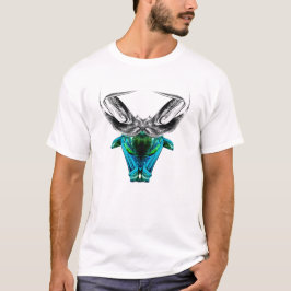 Stier – Künstlerisches Zodiac-Grafik-T-Shirt T-Shirt