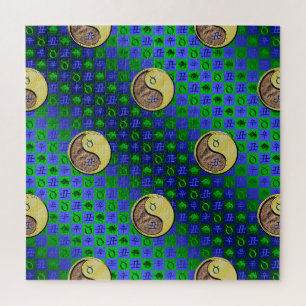 Stier & Metallener Ochse Puzzle