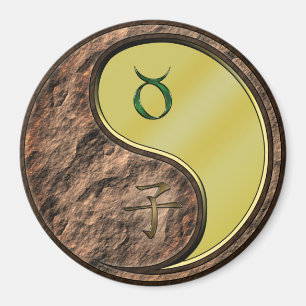 Stier & Metallratte Magnet