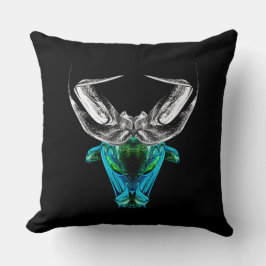Stier – Minimalistisches Zodiac-Dekokissen Kissen