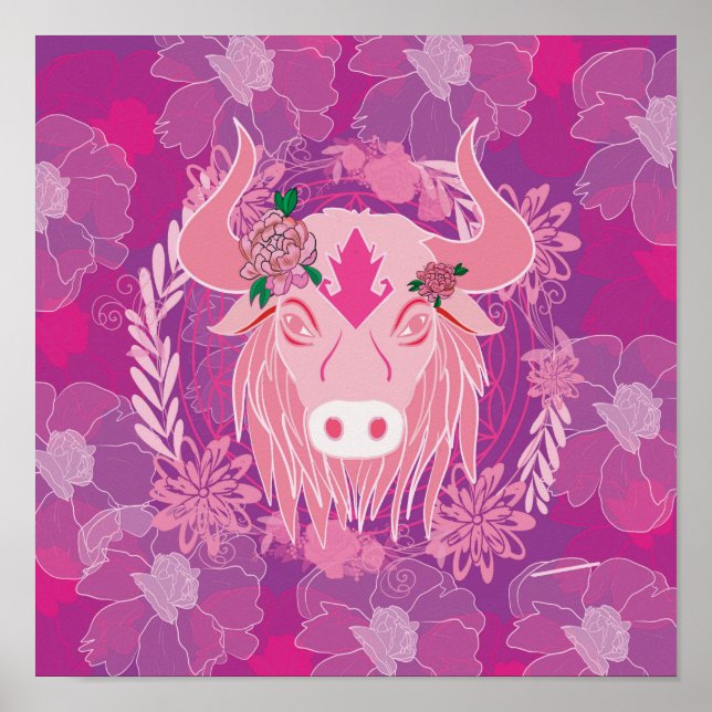 Stier Poster (Vorne)