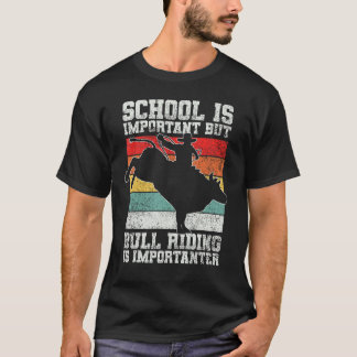 Stier-Reit-Cowboy-Rodeo T-Shirt