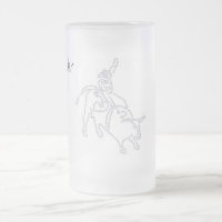 Stier-Reiter, Eis-Tasse