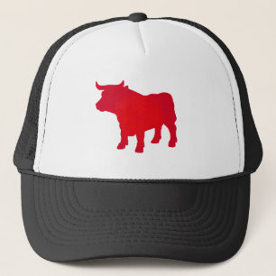 Stier sehen Rot Truckerkappe