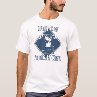 Stier-Stadtbarbell-Verein-T - Shirt