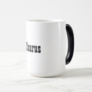 Stier-Sternzeichen-Morphing-Mug Verwandlungstasse