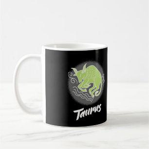 Stier-Sternzeichen-Symbol Kaffeetasse