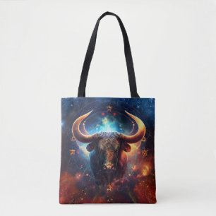 Stier-Sternzeichen Wasserfarben-Design