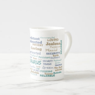 Stier-Tasse Prozellantasse