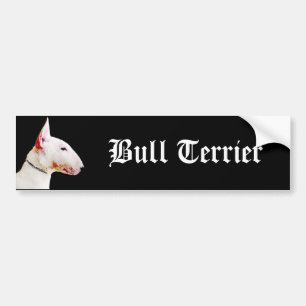 Stier-Terrier-Autoaufkleber Autoaufkleber