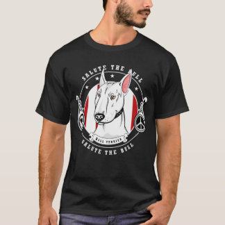 Stier-Terrier-Dunkelheits-Shirt T-Shirt