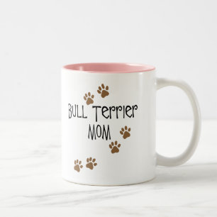Stier-Terrier-Mama Zweifarbige Tasse