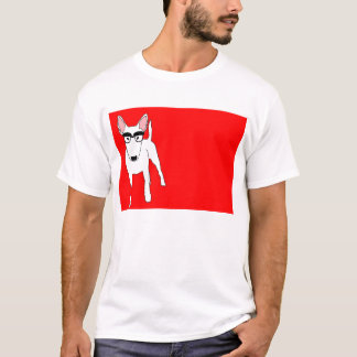 Stier-Terrier-Nerd T-Shirt