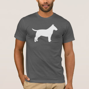 Stier-Terrier-Silhouette T-Shirt
