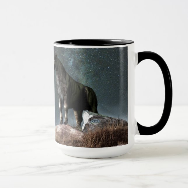 Stier-Tierkreis-Symbol Tasse (Rechts)