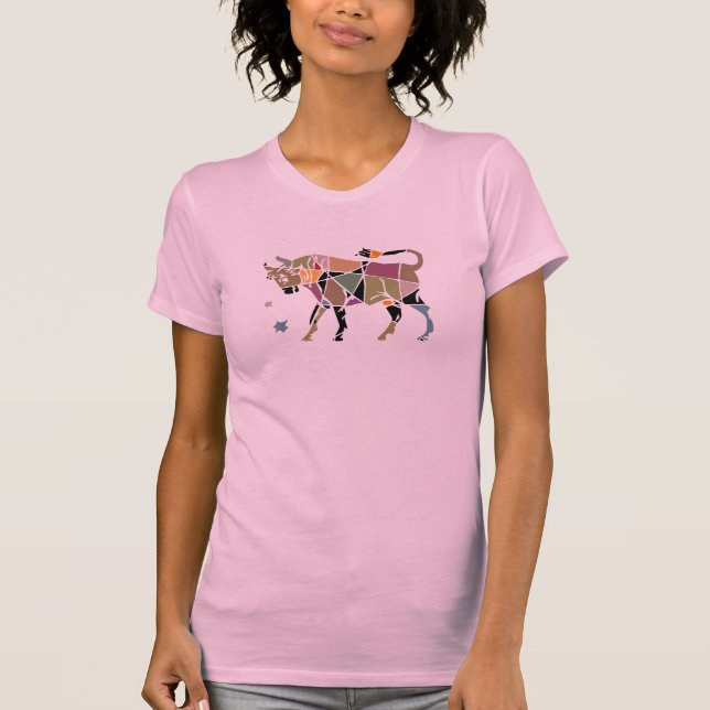 Stier-Tierkreis T-Shirt (Vorderseite)