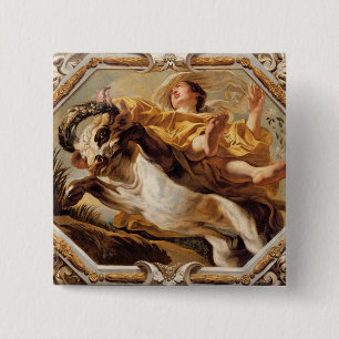 Stier, von den Zeichen des Tierkreises Button