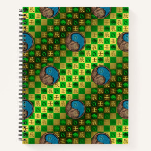 Stier & Wasser-Drache Notizbuch