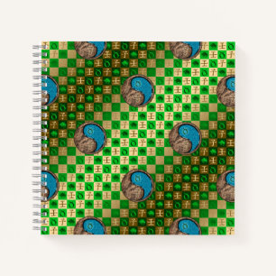Stier & Wasser-Ratte Notizbuch