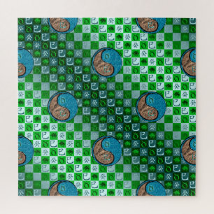 Stier & Wasser Schlange Puzzle