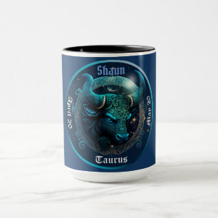 Stier-Zodiac-Anpassbar Tasse