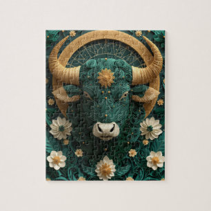 Stier-Zodiac-Paper-Quilling Puzzle