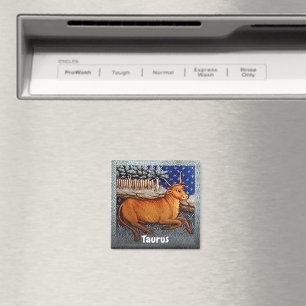 Stier-Zodiac-Sternzeichen-Geburtstagsfeier Magnet