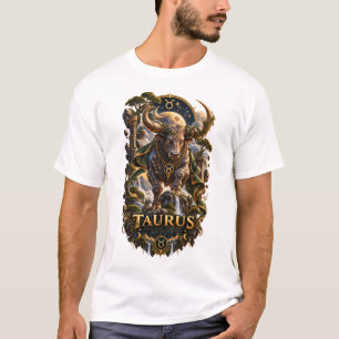 Stier-Zodiaczeichen Himmelsstier Astrologie T-Shirt