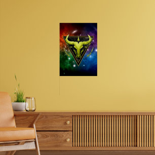 Stier Zodiaque Geschenk Astrologie Poster