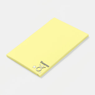 Stierchromsymbol Post-it Klebezettel