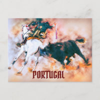 Stierkampf in Vintag Portugal