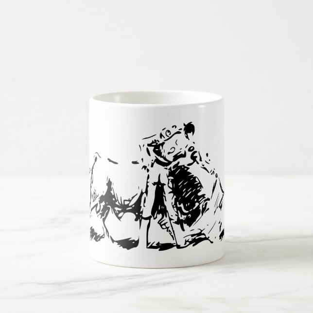 Stierkampf Kaffeetasse (Mittel)
