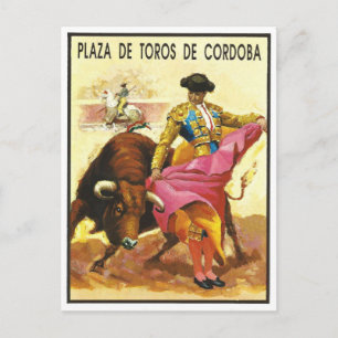 Stierkampf, Plaza del Toros, Cordoba, Spanien Postkarte